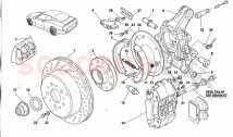 REAR HUBS AND BRAKES WITH ABS