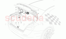 REAR LID OPENING CONTROL (Available with: POWER LIFTGATE WITH KICK SENSOR)