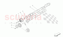 RH CYLINDER HEAD CAMSHAFTS
