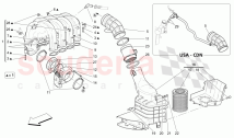 INTAKE MANIFOLD AND THROTTLE BODY (Available with: "GranSport MC Victory" Version)