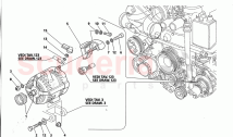 ALTERNATOR AND SUPPORT