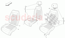 REAR SEATS: TRIM PANELS (Available with: GranCabrio FENDI equipmentNot available w&hellip;