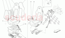 FRONT SEATS: TRIM PANELS (Includes seat belts)