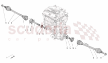 FRONT ELECTRIC AXLE - AXLE SHAFTS
