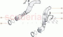 27 - EXHAUST - 27.1 - LINK PIPE AND CATALYST