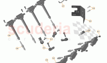 16 - F1 - POWER UNIT - 16.15 - 01 - POWER UNIT - SPARK PLUGS, IGNITION COILS + KNO&hellip;