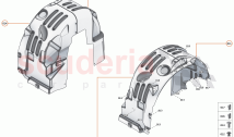 16 - LINERS AND NVH - 16.2 - REAR WHEELARCH LINERS