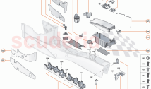 49 - INTERIOR SYSTEMS - 49.4 - ASSY TUNNEL CONSOLE - COMPONENTS & HARDWARE