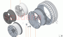 16 - SUSPENSION - 16.13 - WHEEL AND TYRE ASSEMBLIES REAR RIGHT