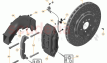 9 - C1 - BRAKE SYSTEM - 9.3 - 04 - REAR BRAKE DISCS AND CALIPERS