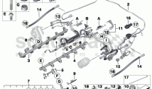 Fuel injection system - fuel line