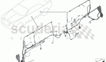 Door cable harness
