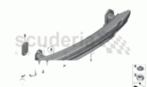Carrier, bumper rear