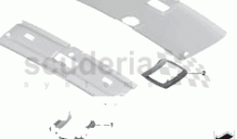 Veneered interior light frames