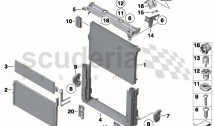 MOUNTING PARTS F RADIATOR