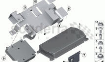 Individual parts, car phone