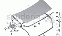 Trunk lid, top