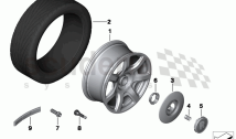 LA wheel, styling 267