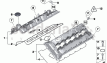Cylinder head cover