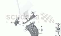 Side-window mechanism, rear
