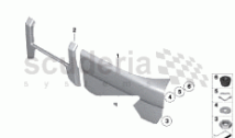 Trims, seat, rear