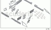 Wood kits, complete interior