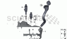 Reservoir, windscr./headlight washer sys.
