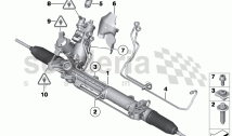 Hydro steering box