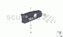 Seat adjustment switch, front