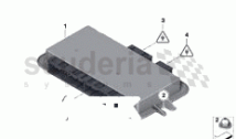 Control unit, footwell module 3