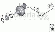 Brake vacuum pipe kit WW