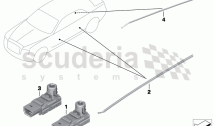 LED module / optical fibre