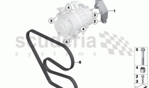 AIR COND.COMPRESSOR-SUPPORTING BRACKET