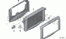 Rear compartment monitor