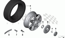 LA wheel, styling 289