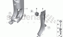 TRIM PANEL LEG ROOM