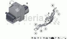 Hydro unit DSC/fastening