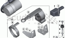DSC compressor/senors/mounting parts