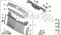 Radiator grill / radiator figure