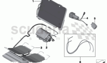 Seat, front, lumbar - active seat
