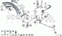 Power steering/oil pipe/dynamic drive