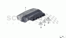 Steering wheel electronic control