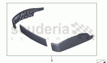 Front seat finishers, veneered
