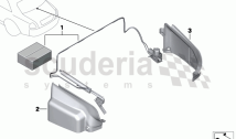 Retrofit, hydraulic trunk closure