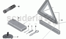 Car tool/warning triangle