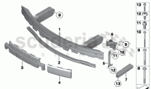 Carrier, bumper front