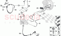 Brake pipe front