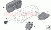 Separate compon telephony wirel charging
