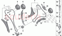 Timing and valve train timing chain