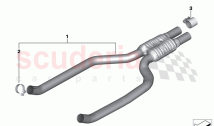 Front silencer